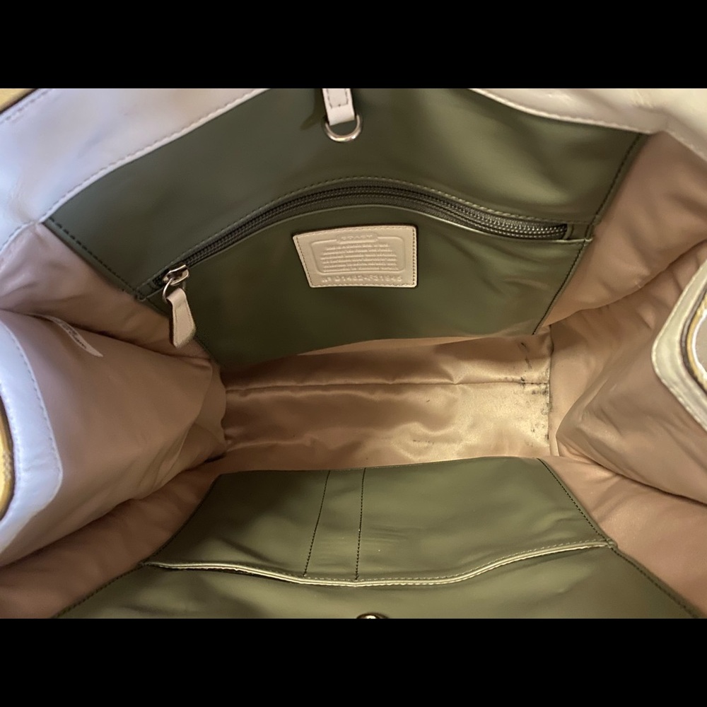 Coach Charlie Python Embossed Leather Shoulder Bag - image 2